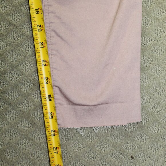 Lascana Women's Size 6 Blush Pink Skinny Raw Hem Ankle Jeans - Picture 3 of 5